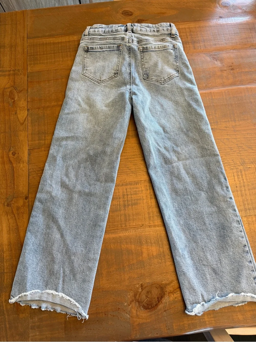 Tractr Light Blue Straight-Leg Kids Jeans